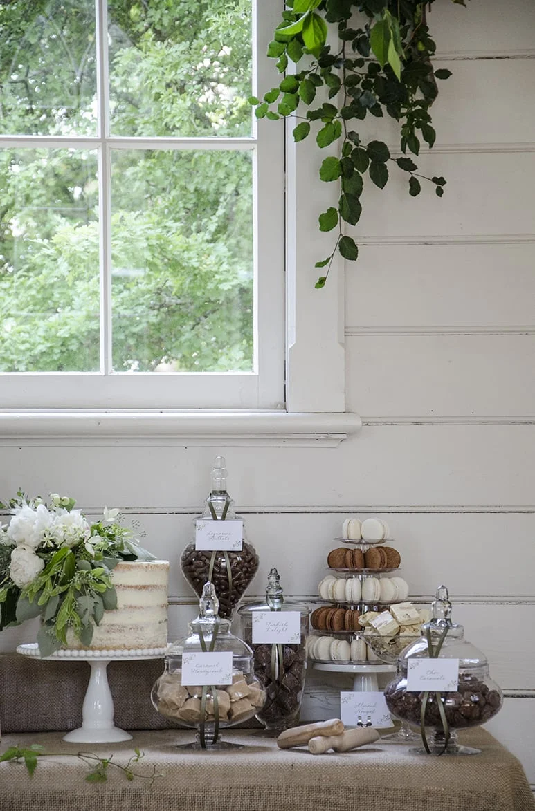 styled photoshoot  candy buffets by design