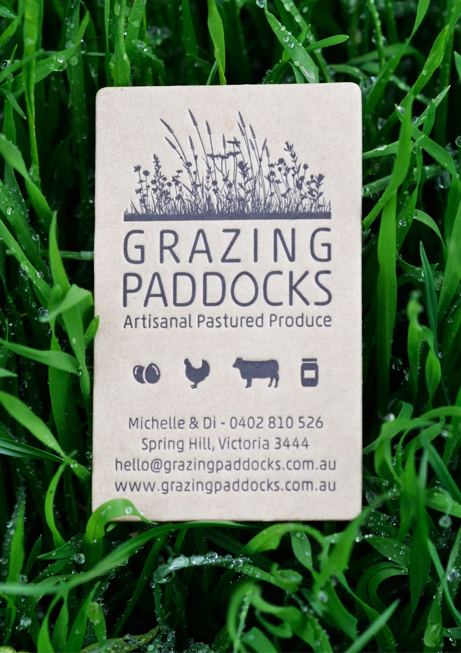 business card design wood duck press letterpress