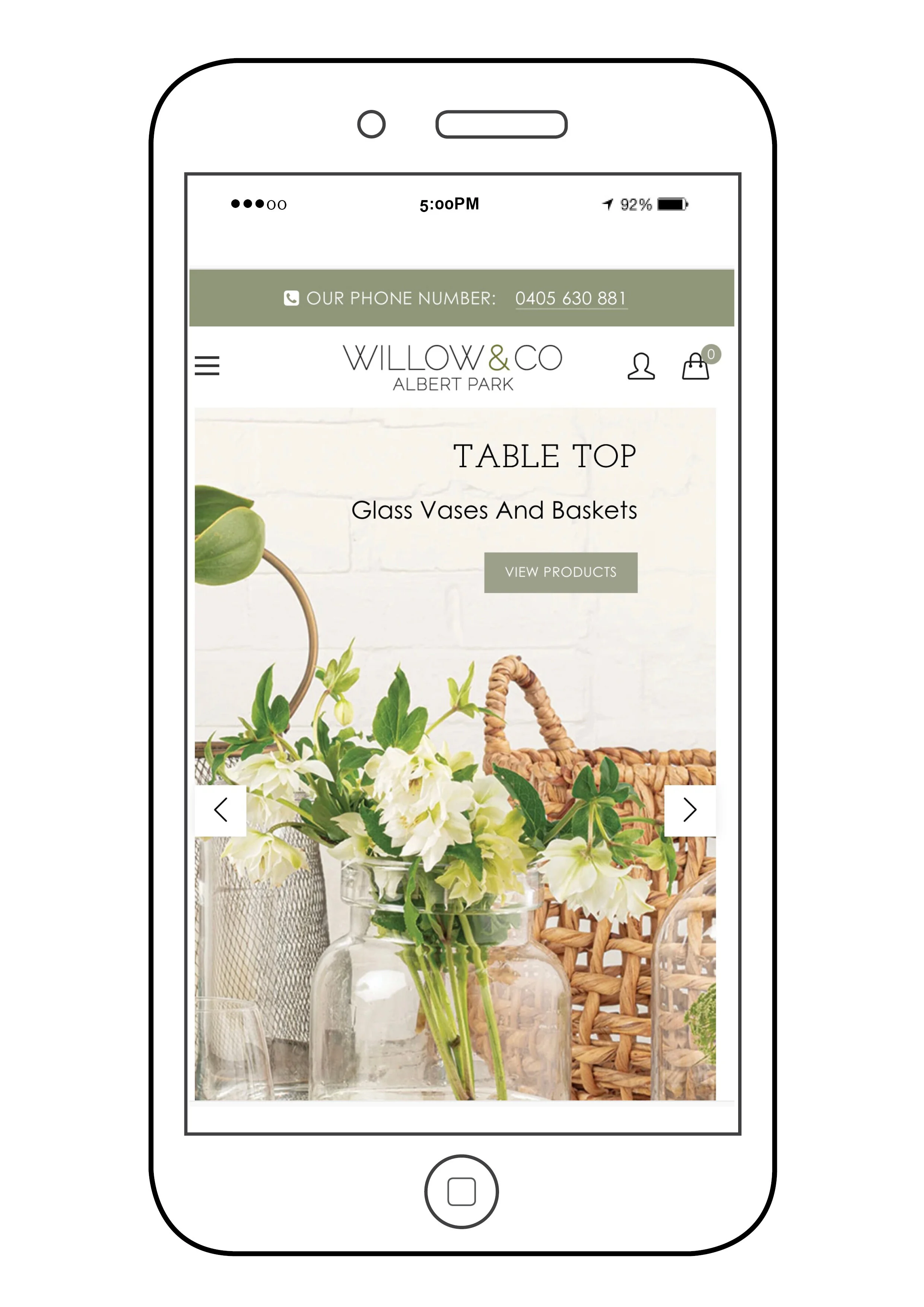 willow &amp; co homewares  branding + content