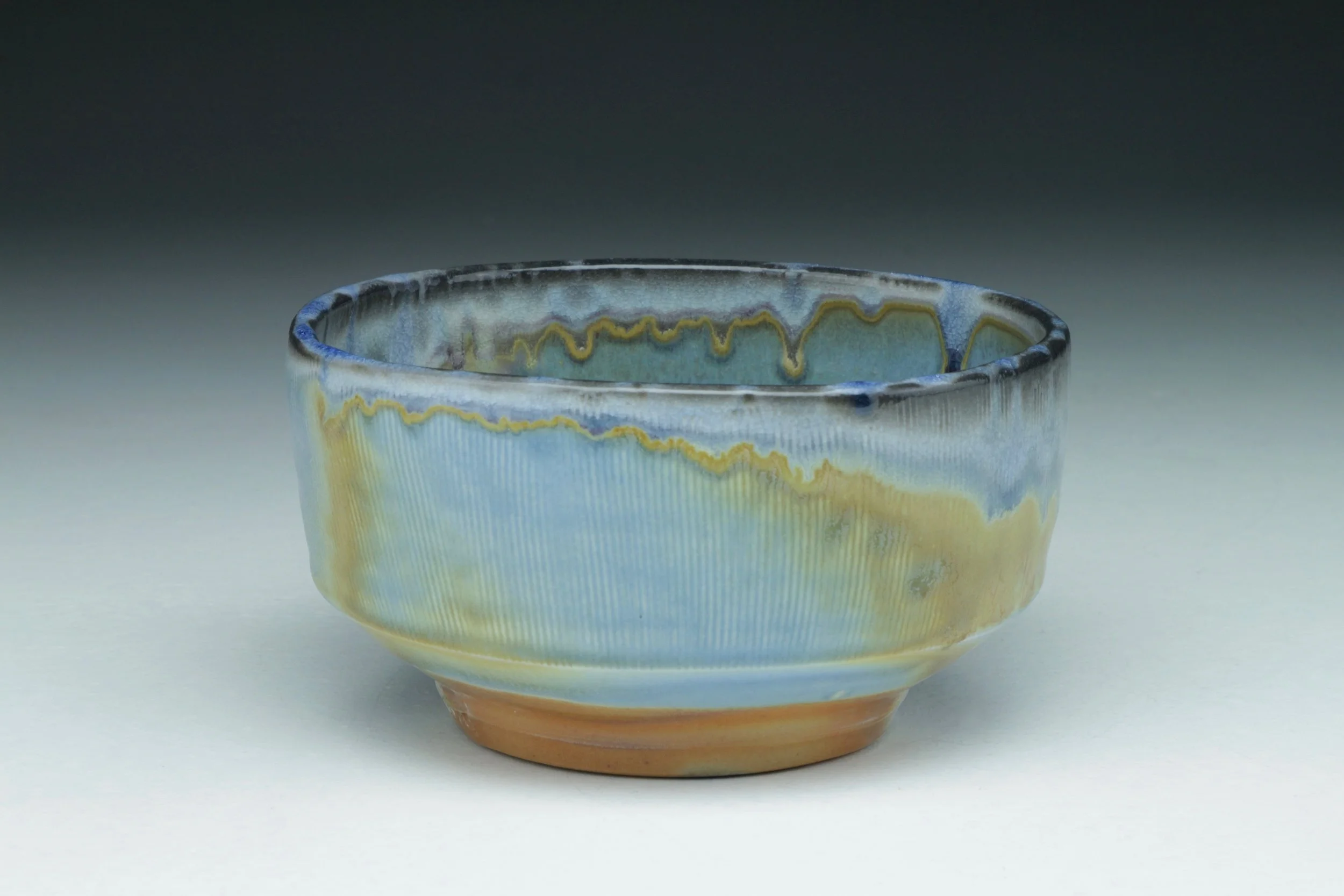 Squarish Bowl in Blue