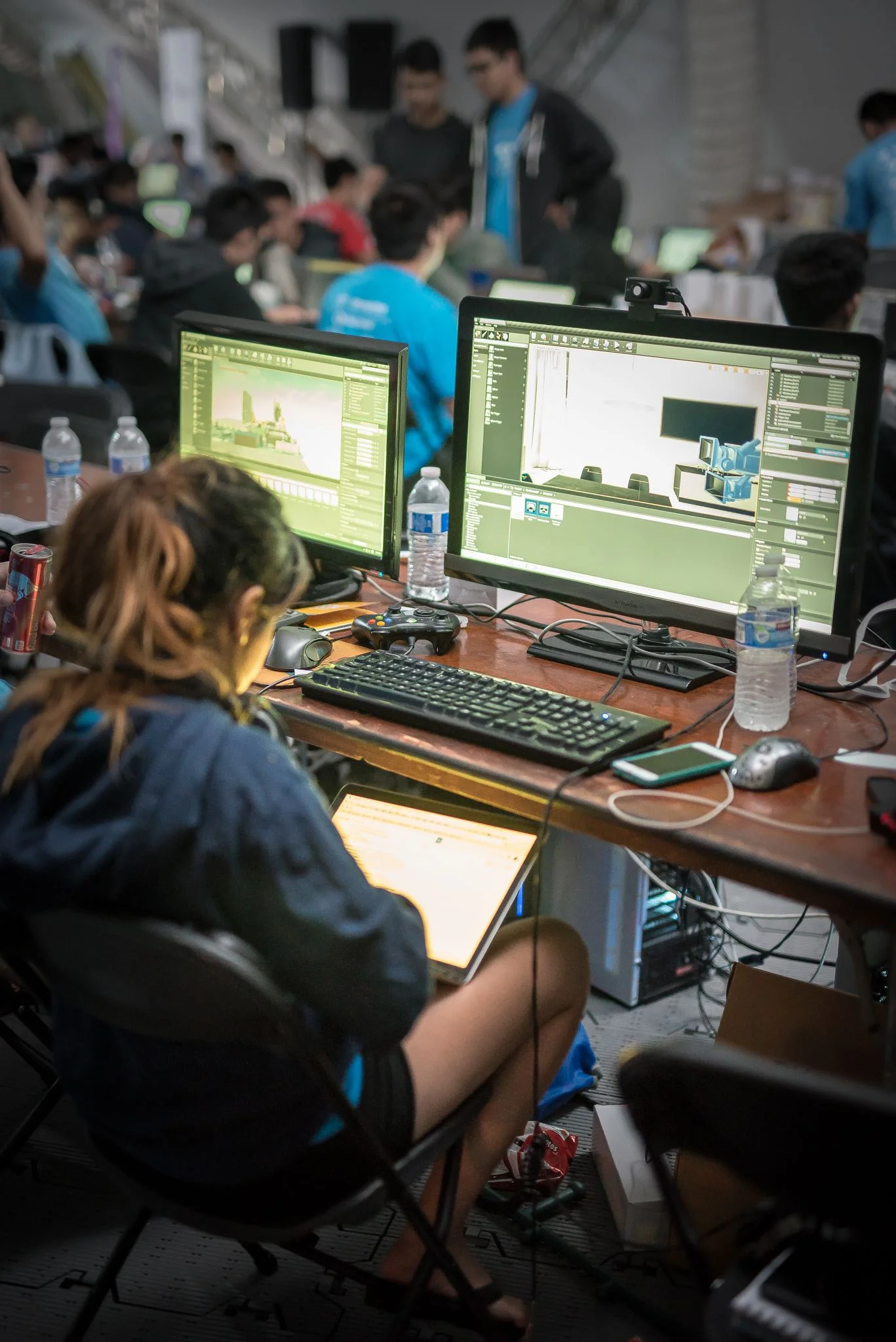  Hanging on as the hackathon comes to a close