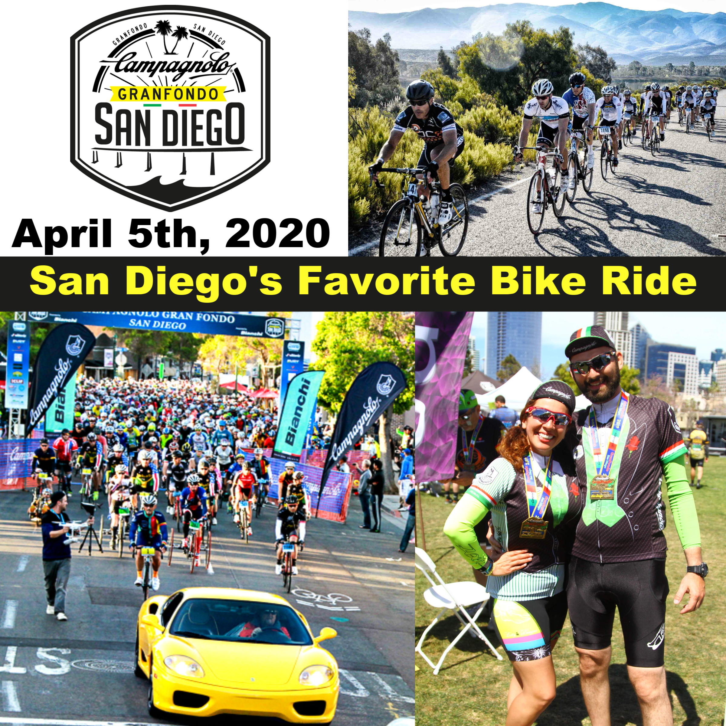 Patriottisch Auto laat staan News for the Campagnolo bike ride in San Diego — Campagnolo Gran Fondo San  Diego