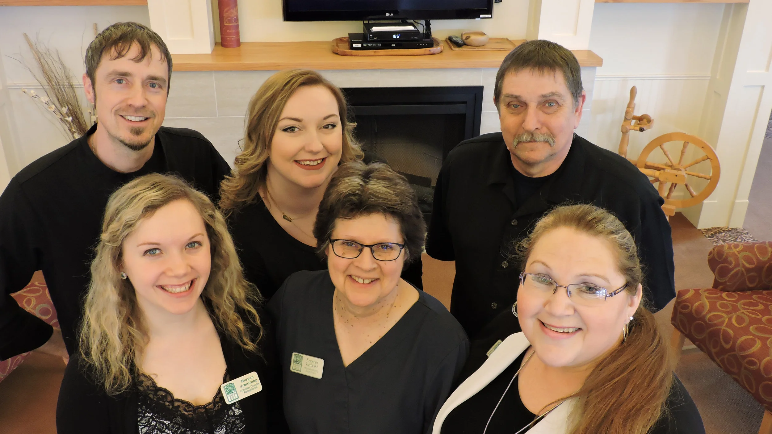 The staff of heaton place retirement community