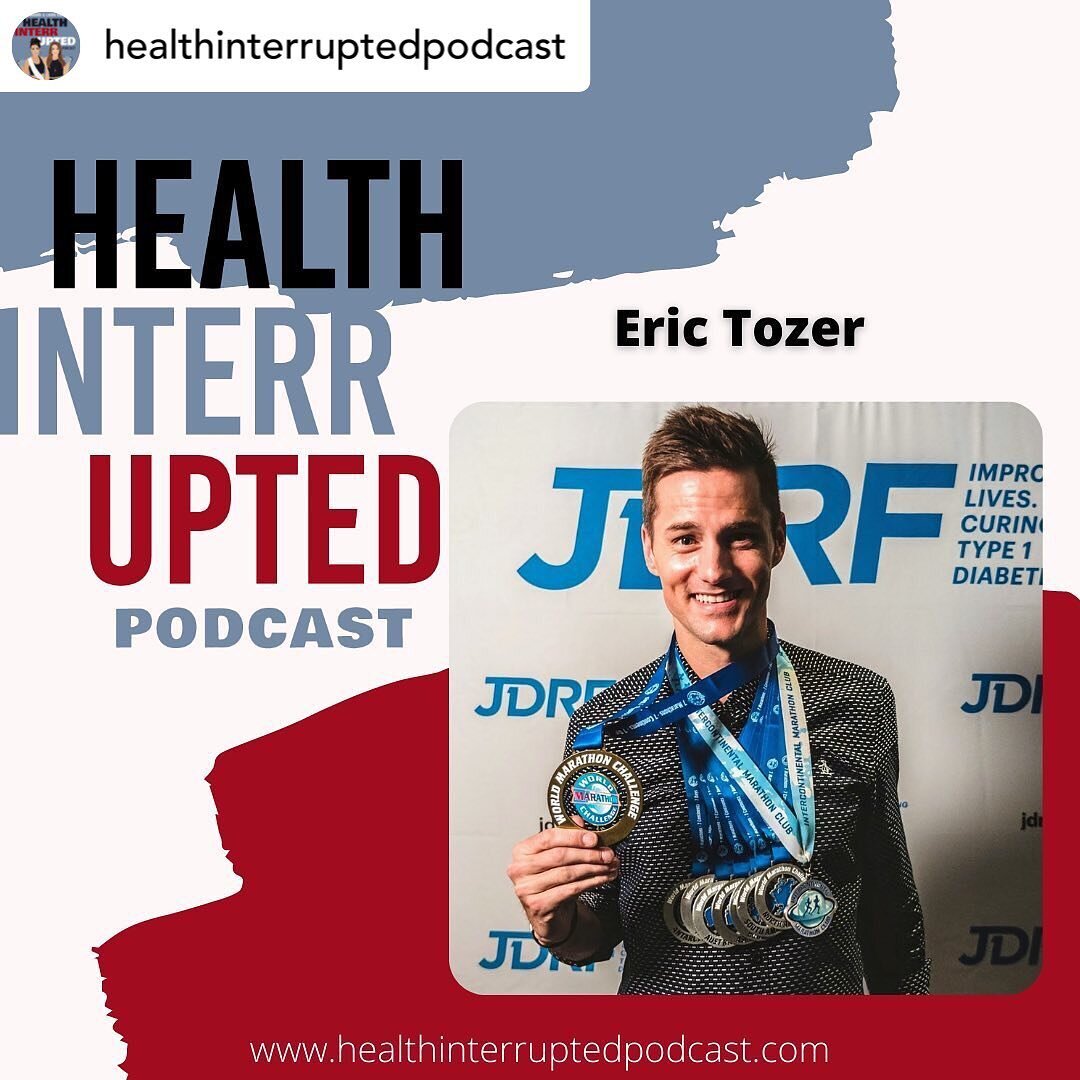 I had great time recording this podcast! I hope you enjoy it and find some helpful takeaways as we talked about life with type 1 diabetes, running 7 marathons around the world in a week, family, work, beauty tips (🤷&zwj;♂️ yep, you read that right ?