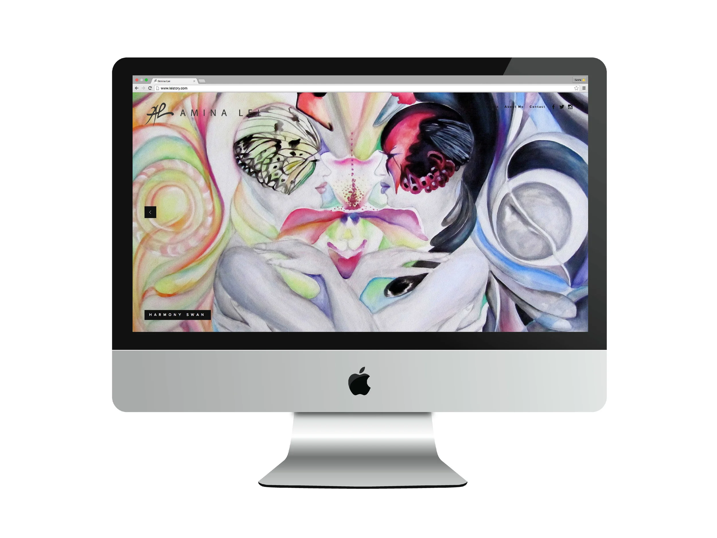 Website&nbsp;Homepage (slideshow display)