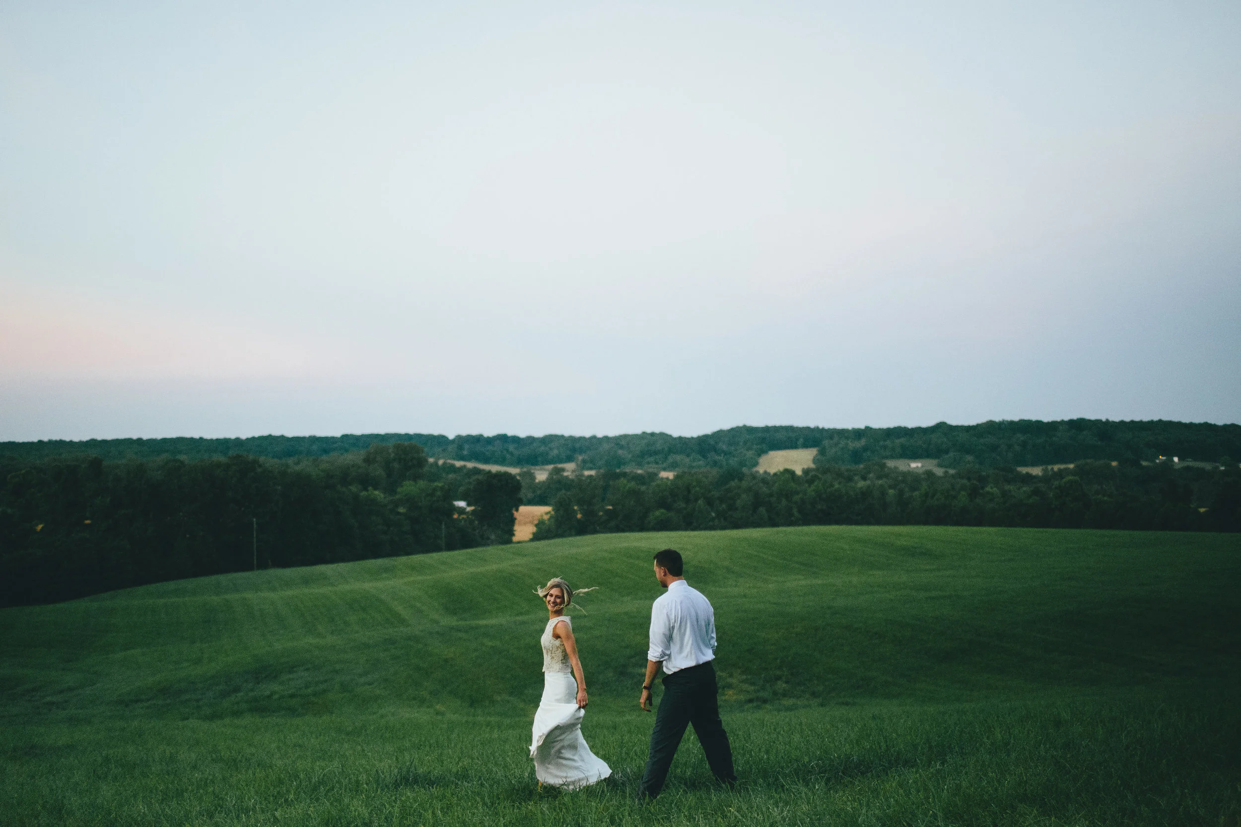 Outdoor wedding venue in NC