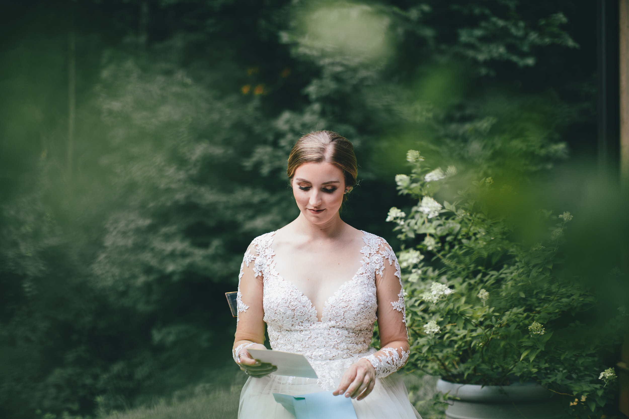 Spring outdoor wedding in North Carolina