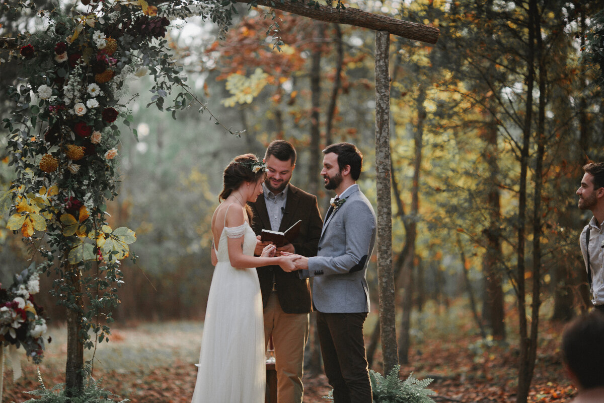Micro wedding ceremony venue in NC
