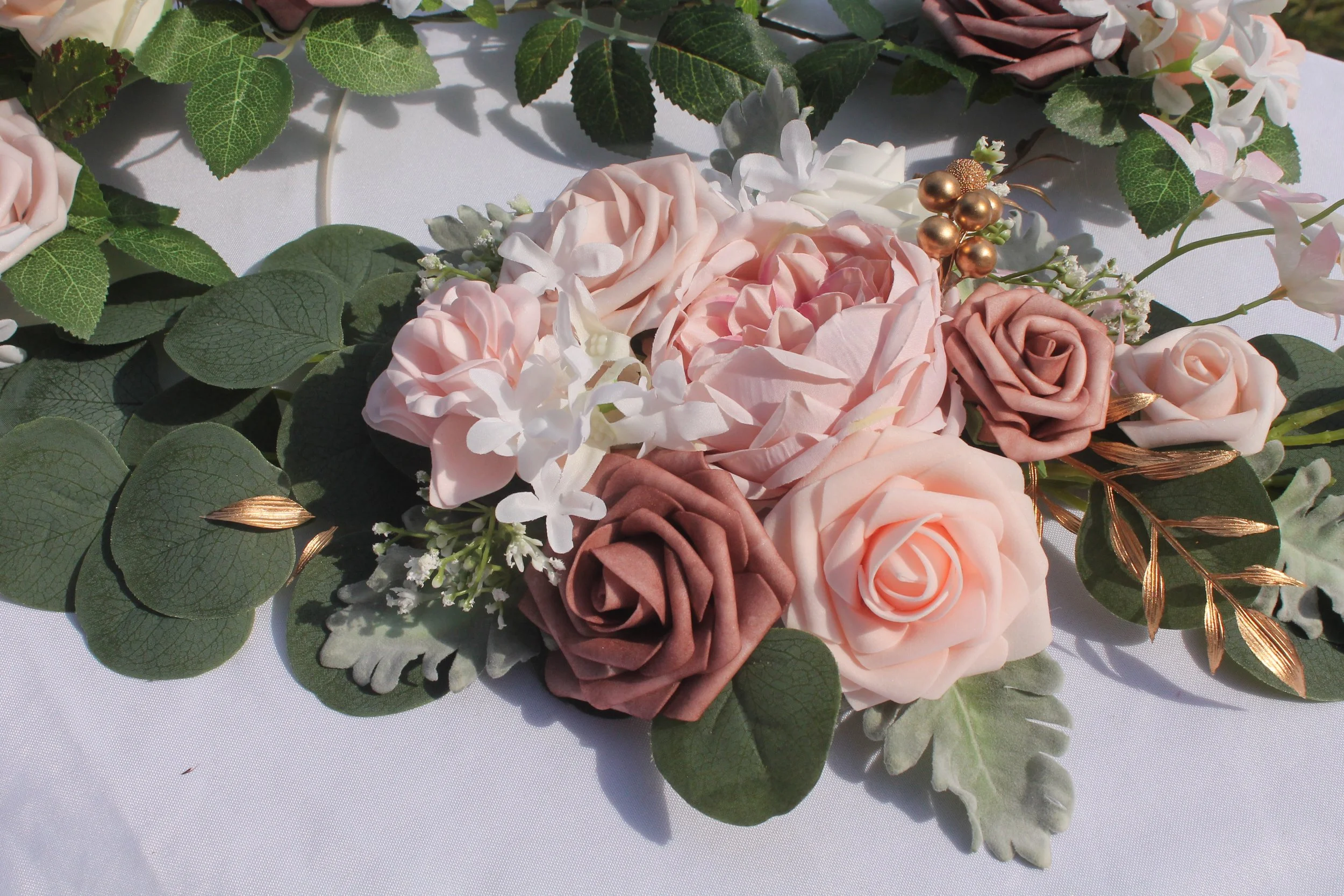 Blush Bouquet with 2 Small Arrangements