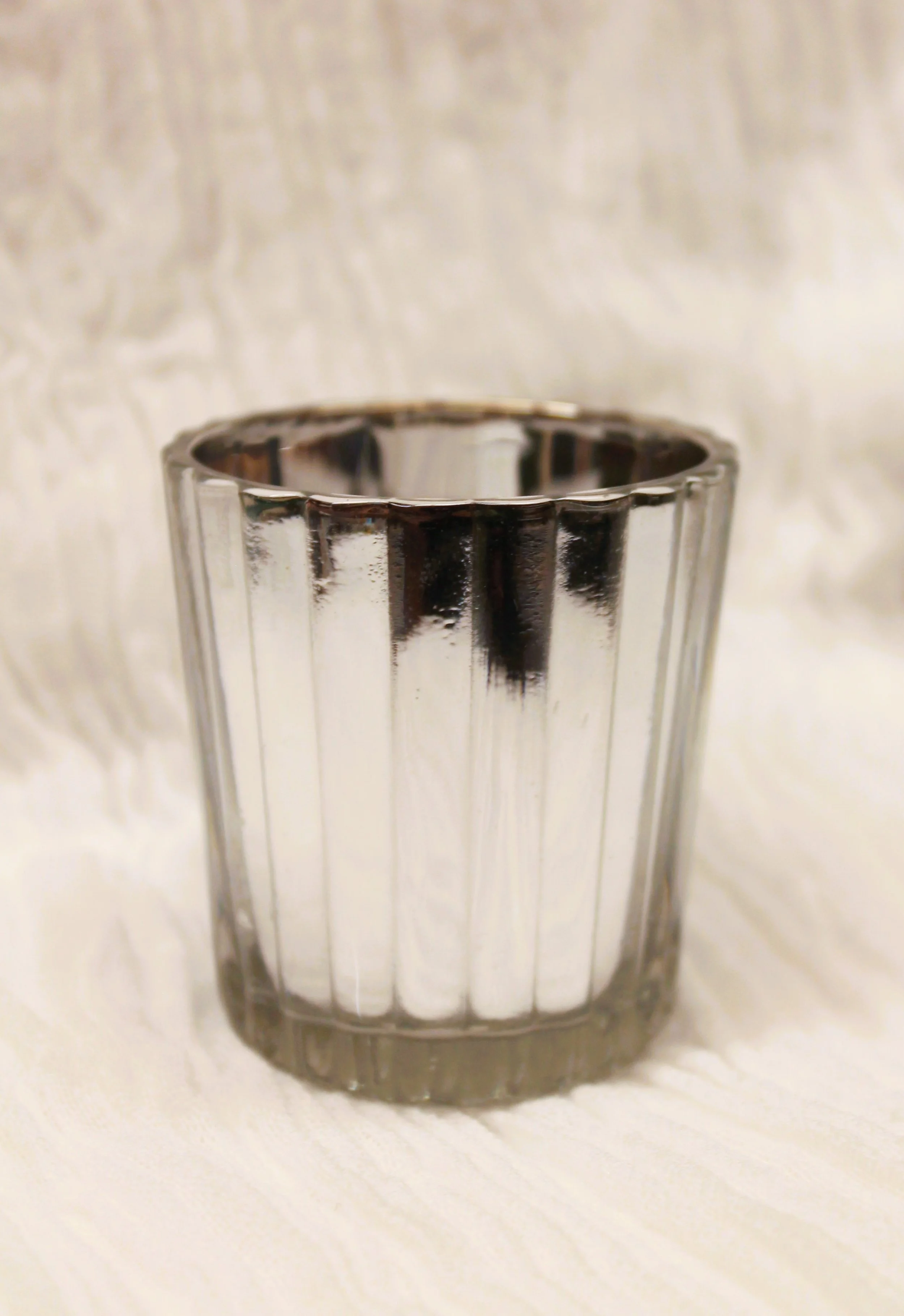 Silver votives
