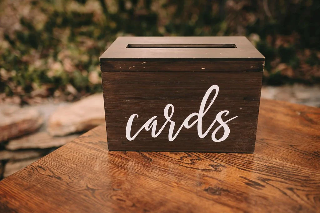 Wooden Card Box