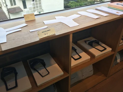 자신이 직접 만들어 신을 수 있는 슬리퍼 도면