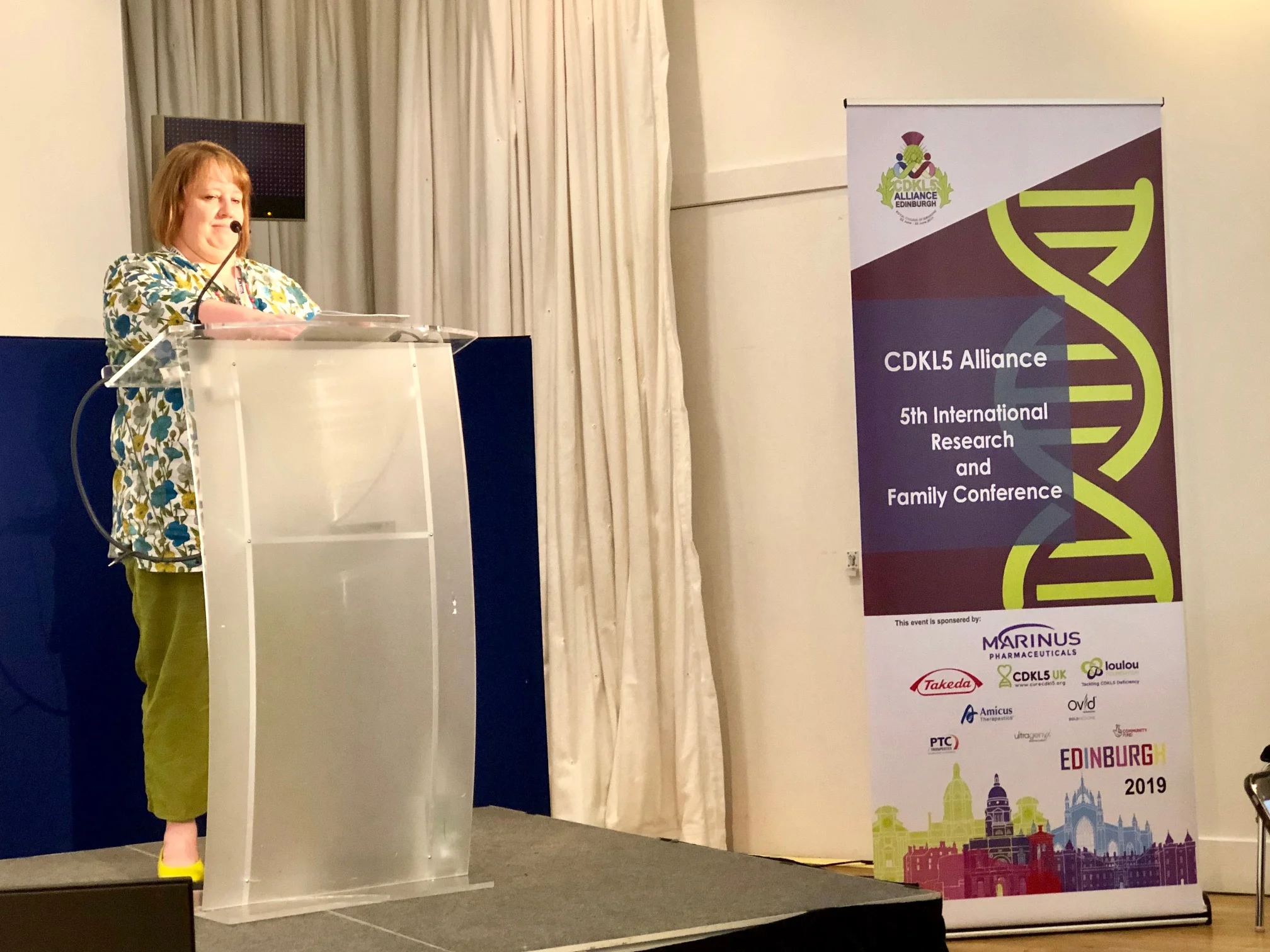 Carol-Anne Partridge, CDKL5 UK