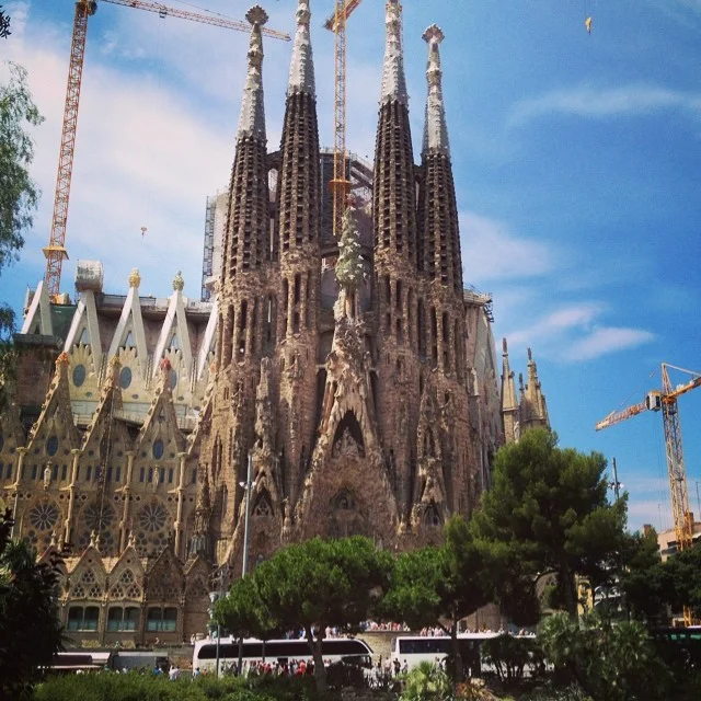 Gaudi's La Sagrada - Barcelona