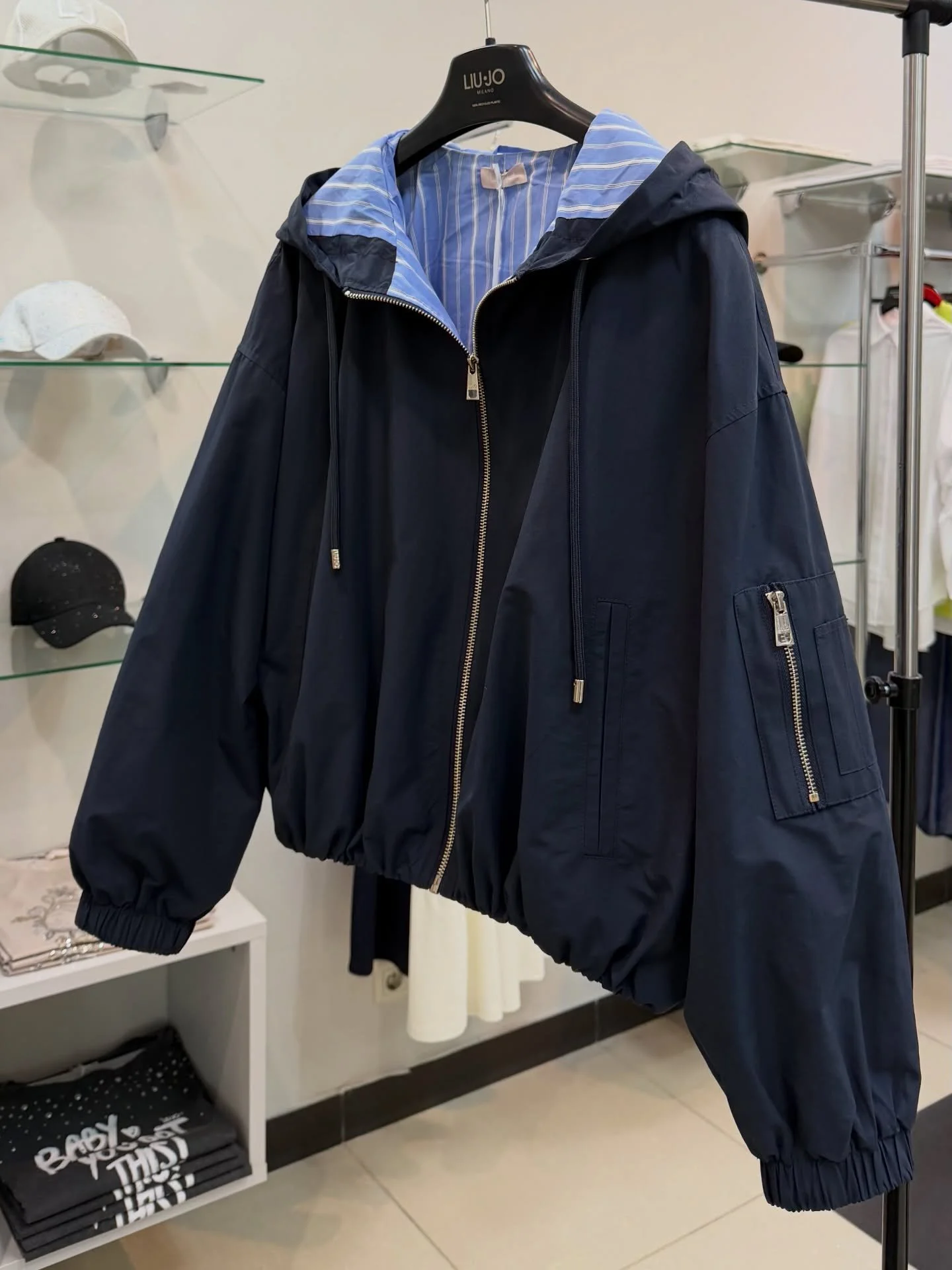 Ветровки LIU&bull;JO для весны и прохладного лета из новой поставки LIU&bull;JO , все размеры в наличии, ещё больше на **MODAMILANO.SU**