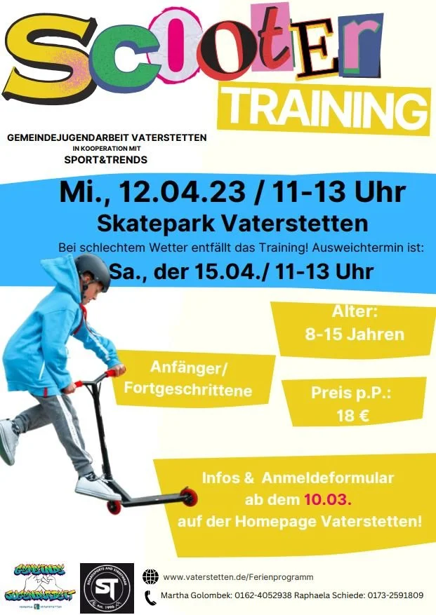 Scooter-Training Vaterstetten 12.04.23