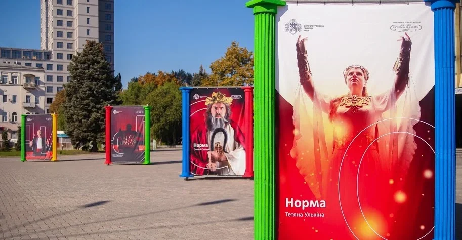 Photo project with theaters of Dnipropetrovsk region, Ukraine.
