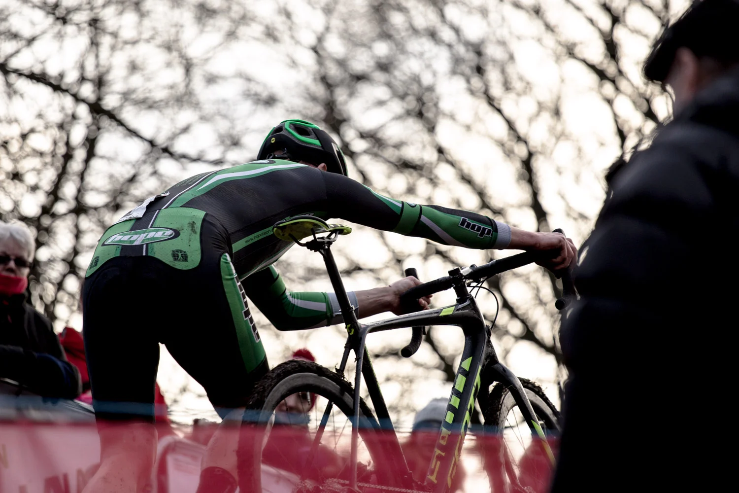 Angel Vicioso is all smiles in the pre race sun