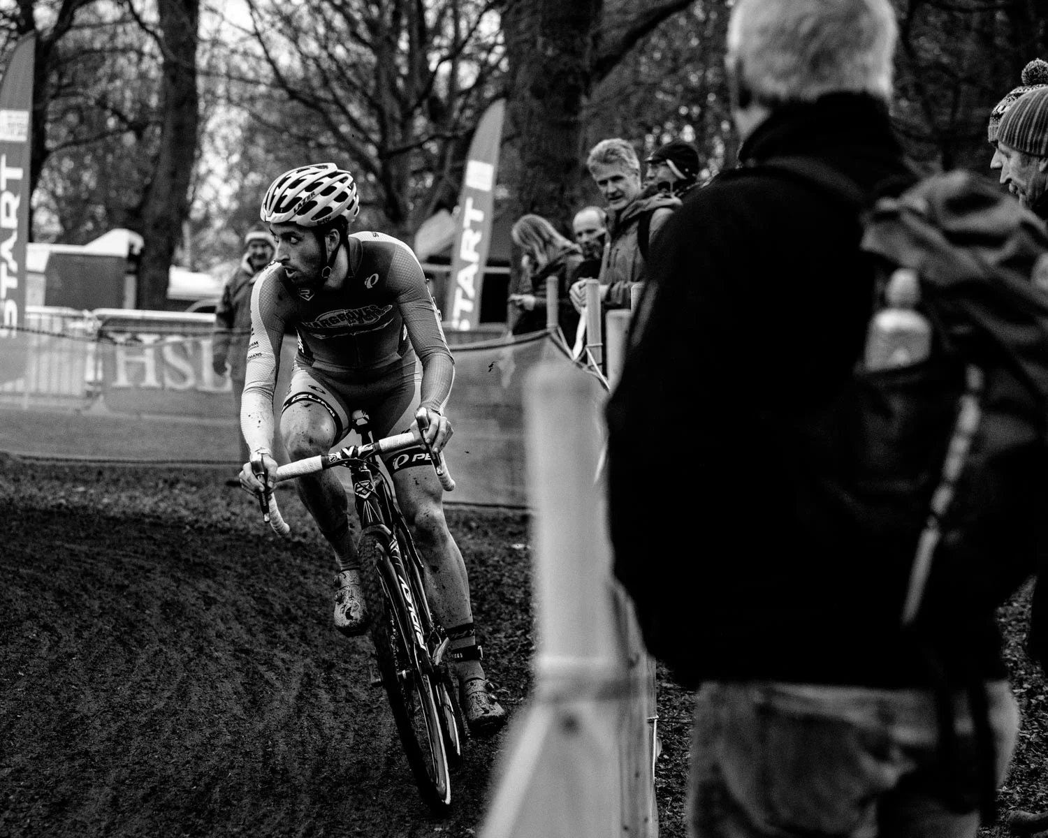 British champion Peter Kennaugh says cheers on his way back from sign-in