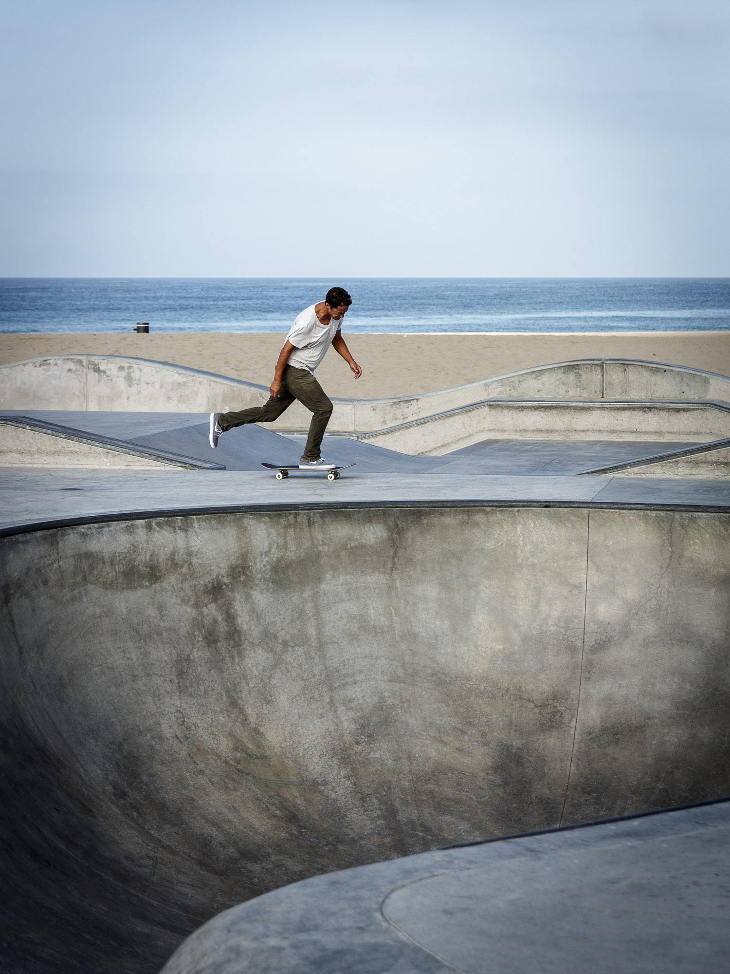 Outdoor skate park, California, USA