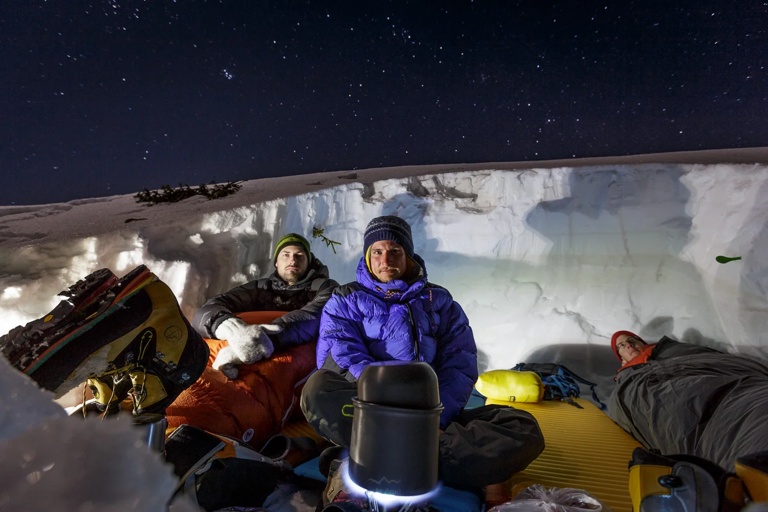 Zimsko bivakiranje na snegu