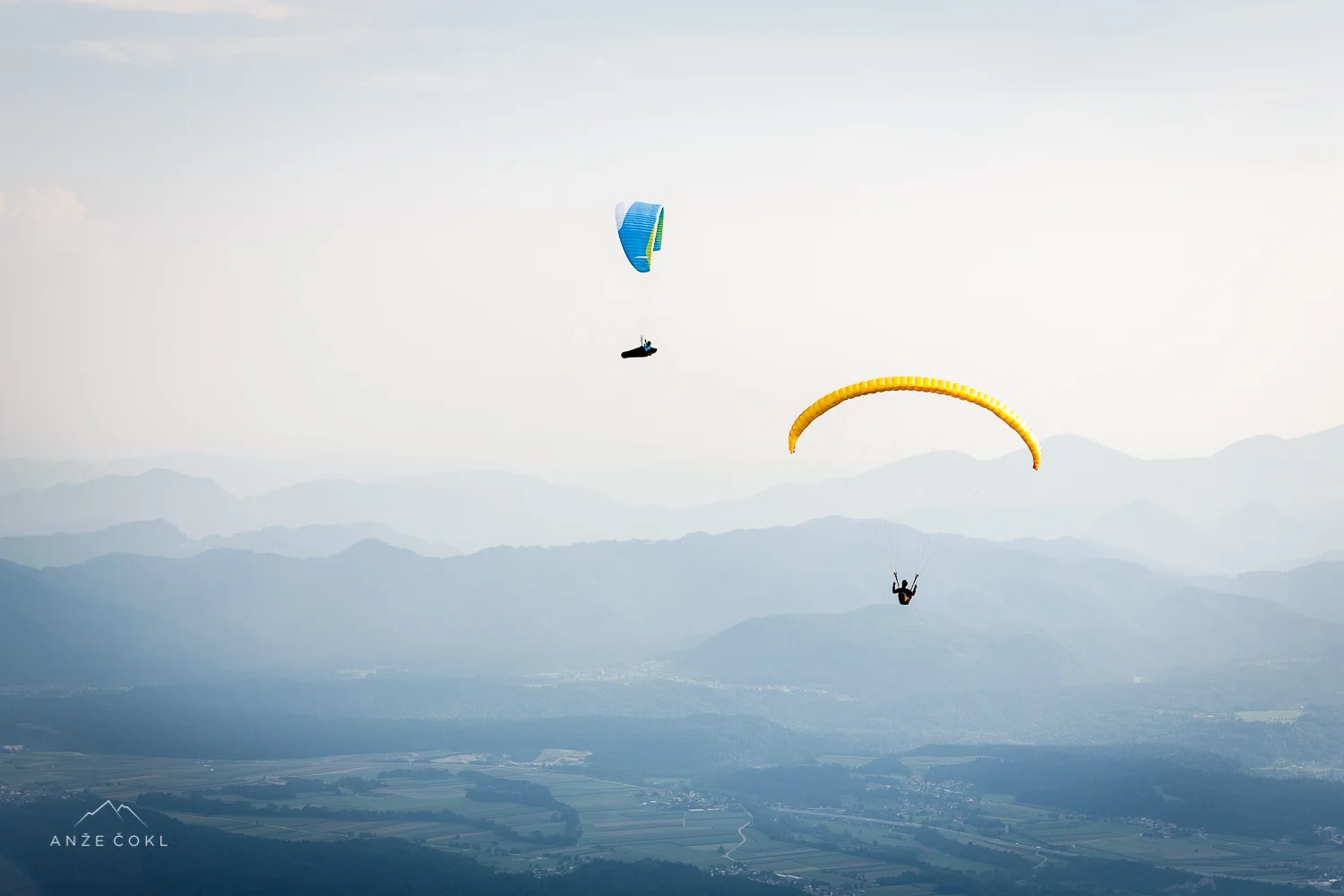 Jadranje med oblaki Gorenjske