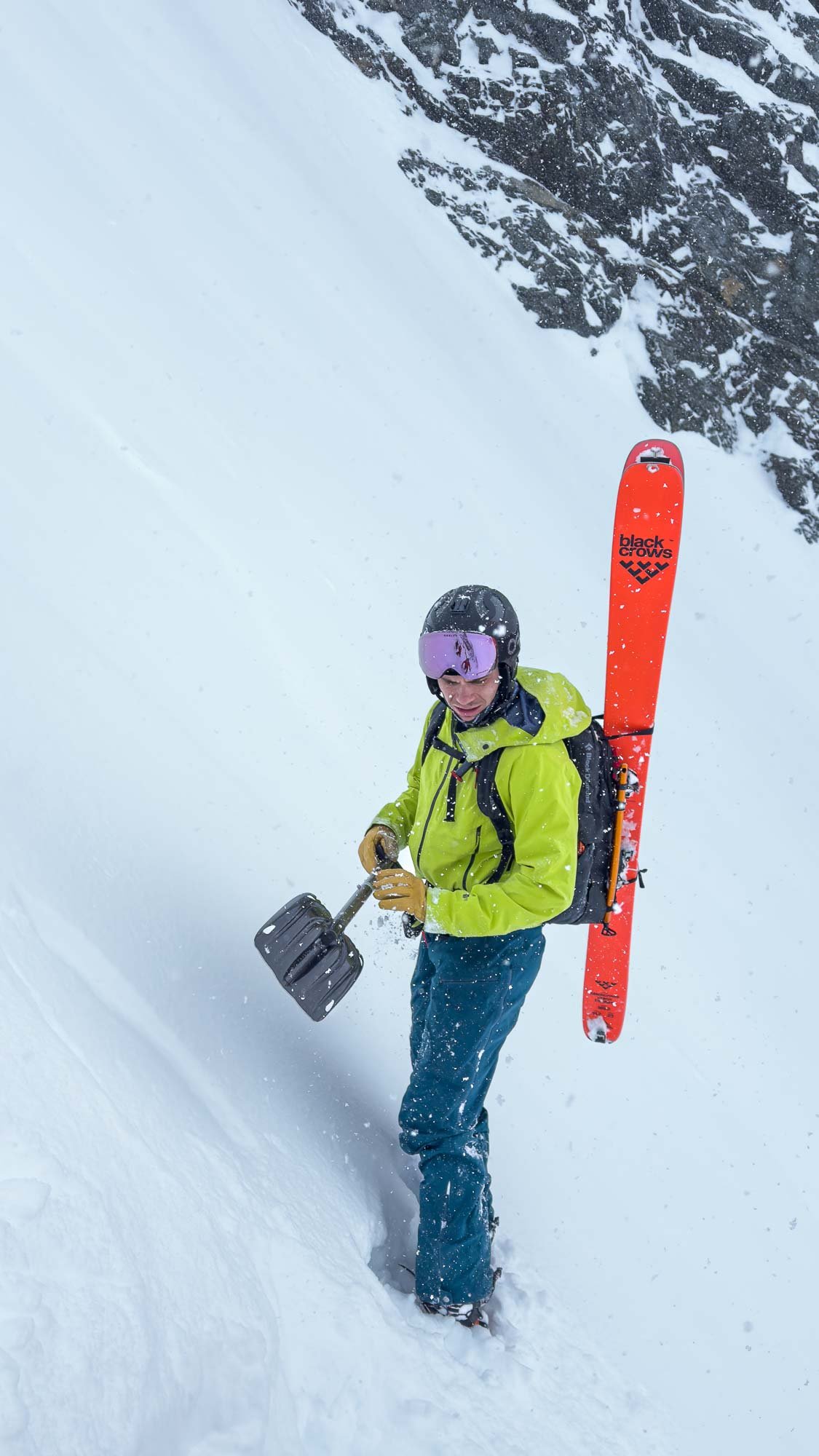 snežni prerez za oceno stabilnost snežne odeje nevarnost plazov