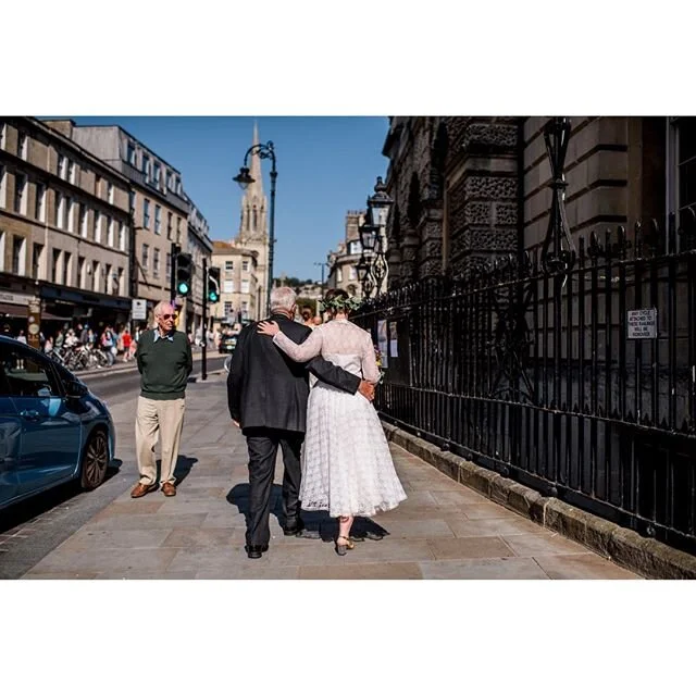 Father and daughter.💕⠀
⠀
⠀
-----------------------⠀
⠀
⠀
#weddingbath #bathwedding #citywedding ⠀
#Pembrokeshireweddingphotographer in #Bath being an #bathweddingphotographer ⠀
#happilyeverhobbo #oacphotography #documentaryweddingphotography⠀
#Villag
