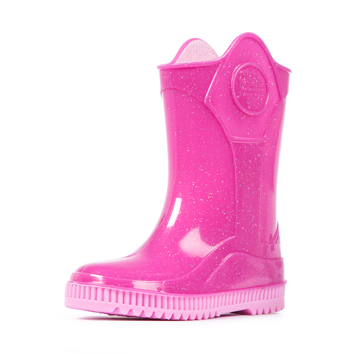 pale pink wellies