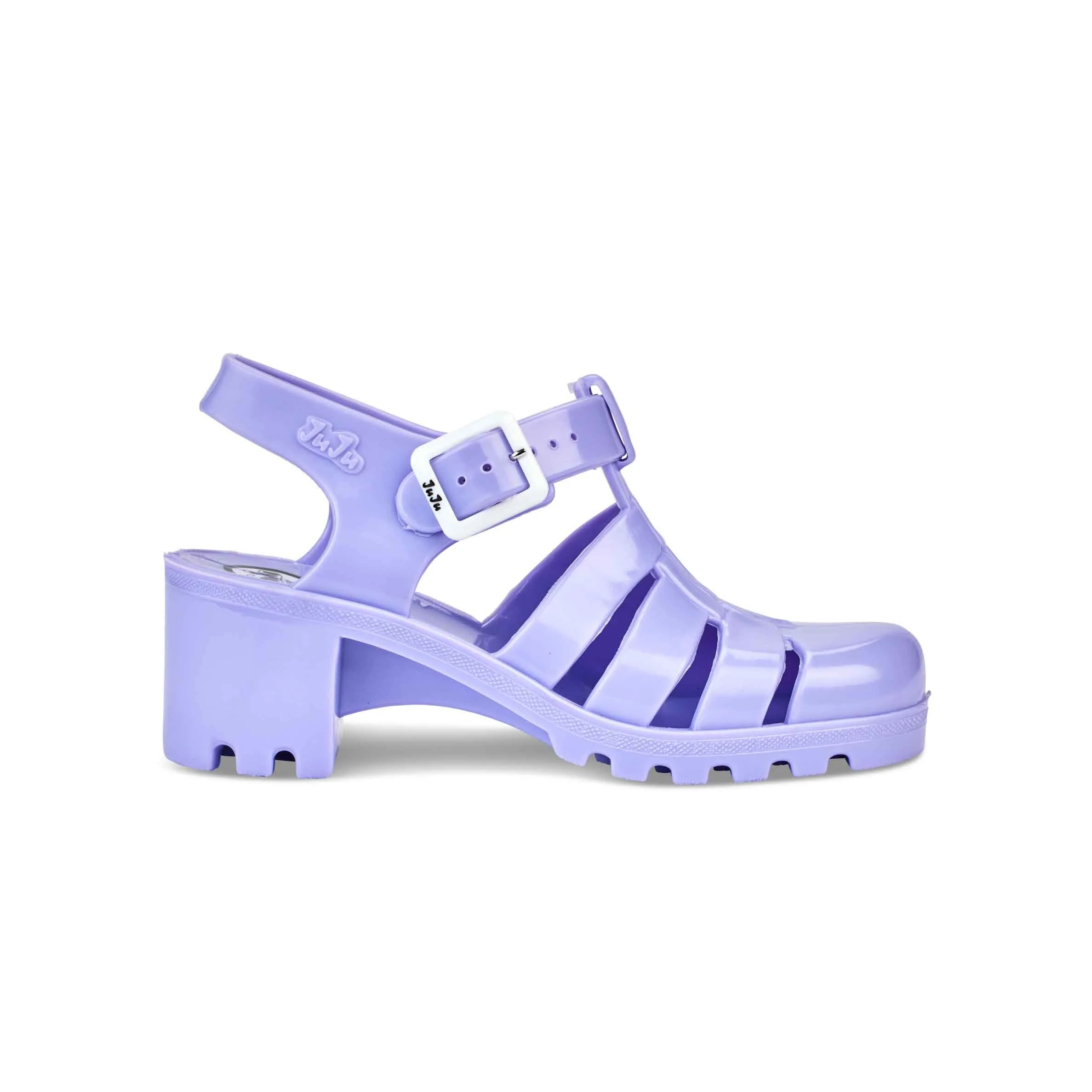 lilac jelly shoes