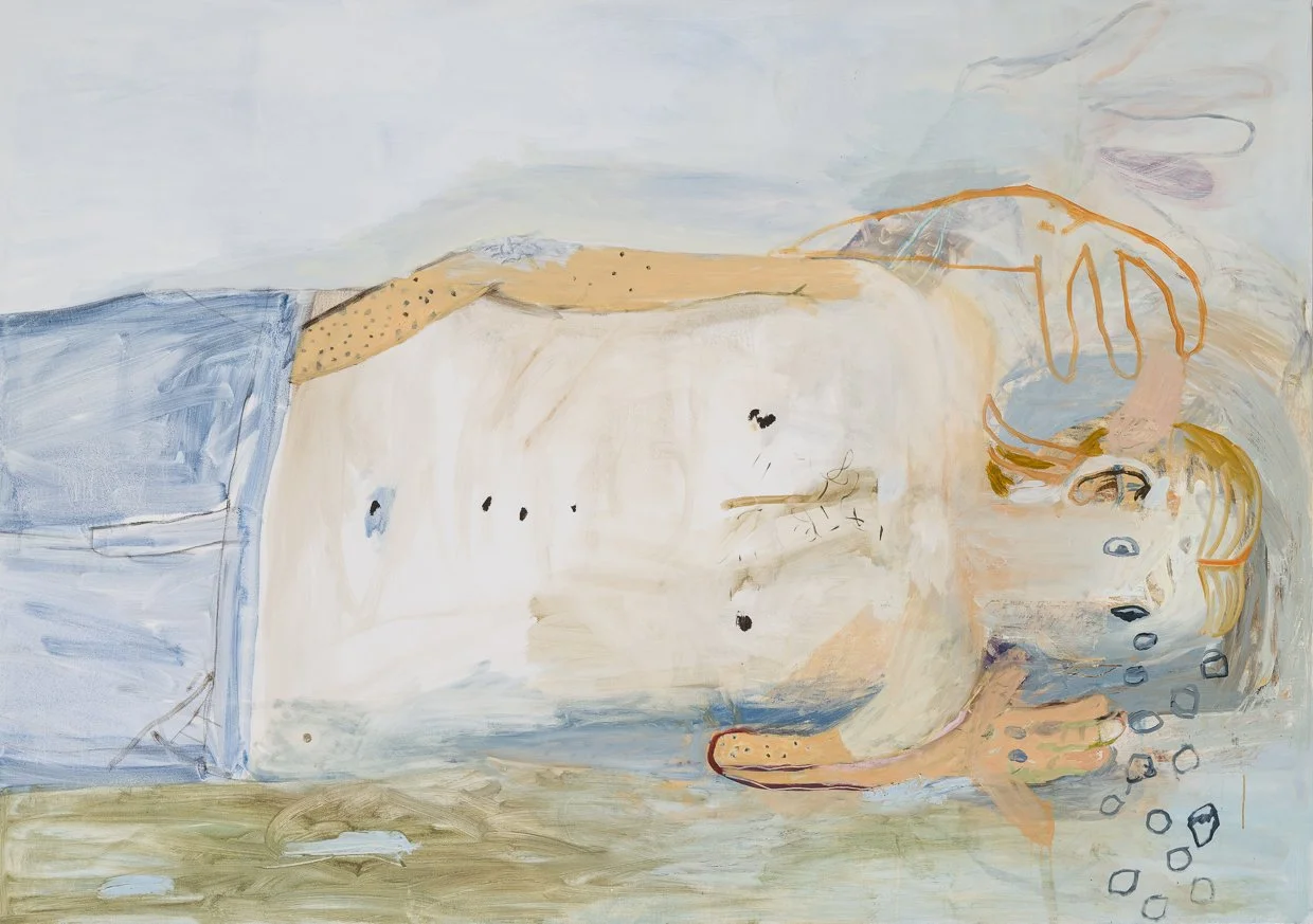  Louie, 2024. Oil on canvas, 48” x 68” 