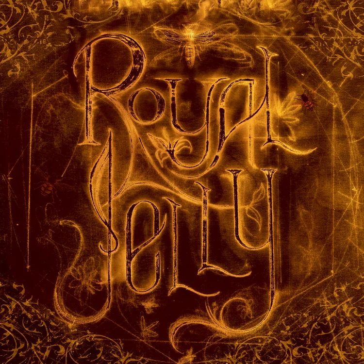 Hand-drawn typography for a folk-music album. 