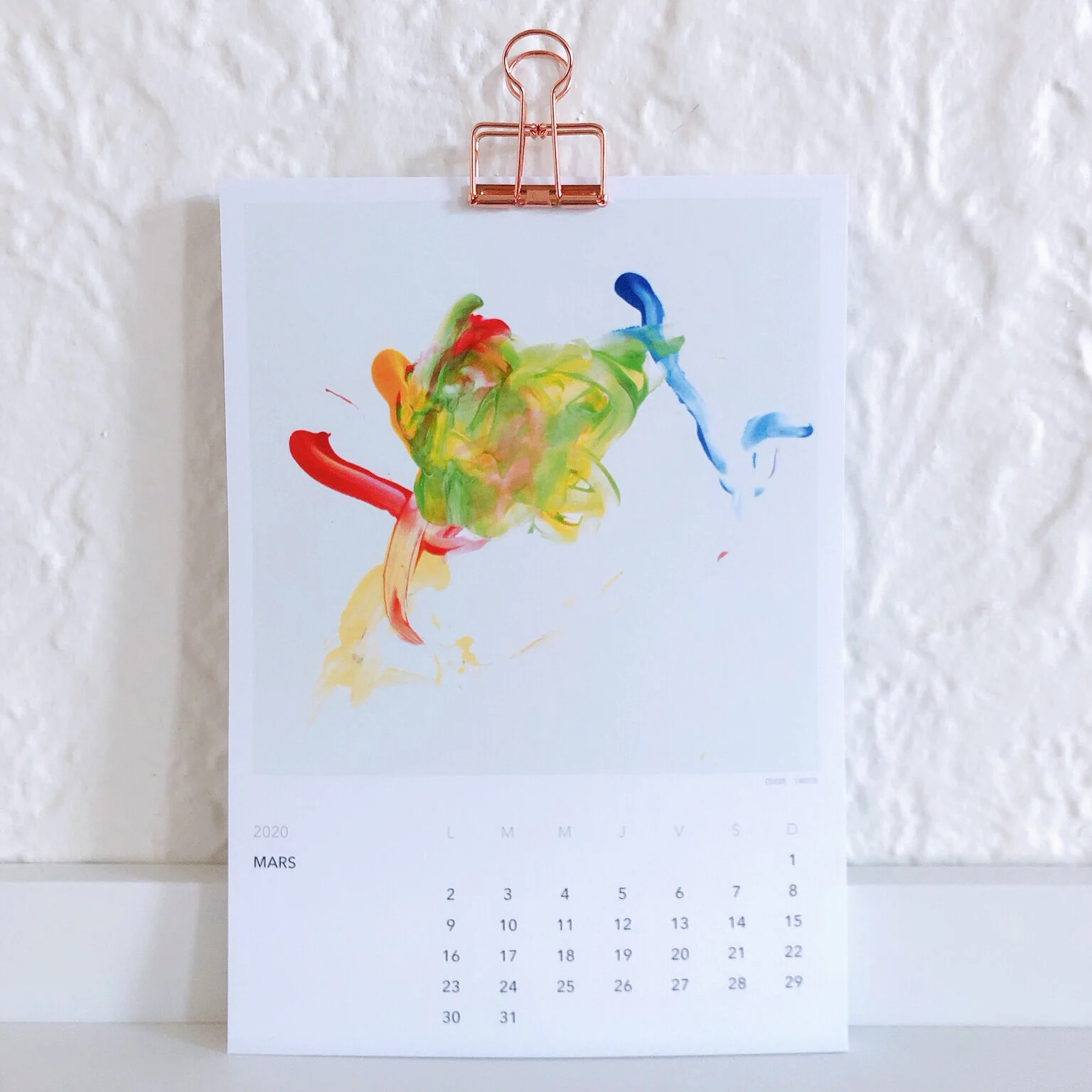 Small calendar