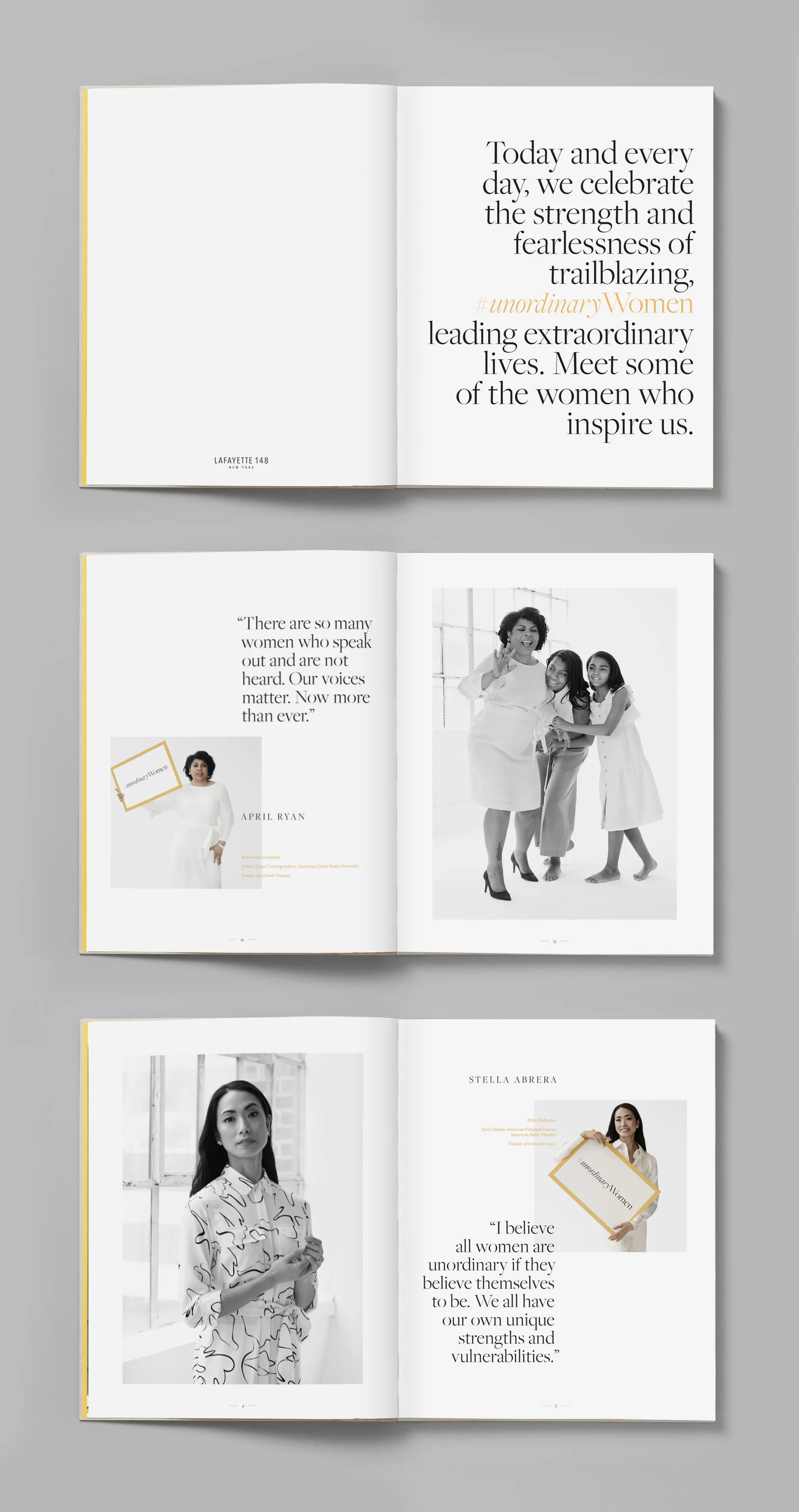 #UnordinaryWomen Campaign Book