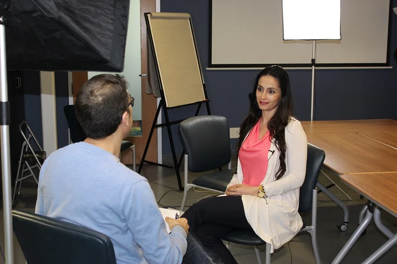 Yolima discusses her stepping stones experience with new canadians TV.