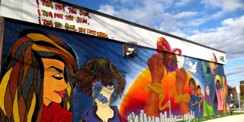 Mural at Northview Heights Secondary School