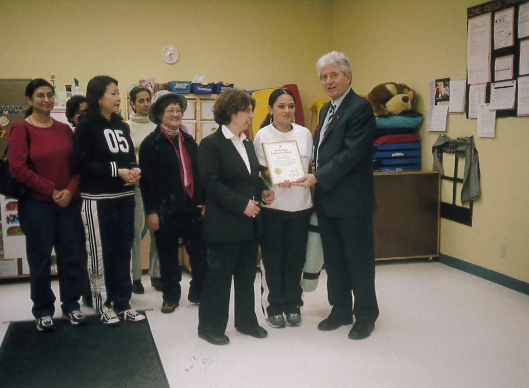 MPP Mike Colle at Get Moving program launch