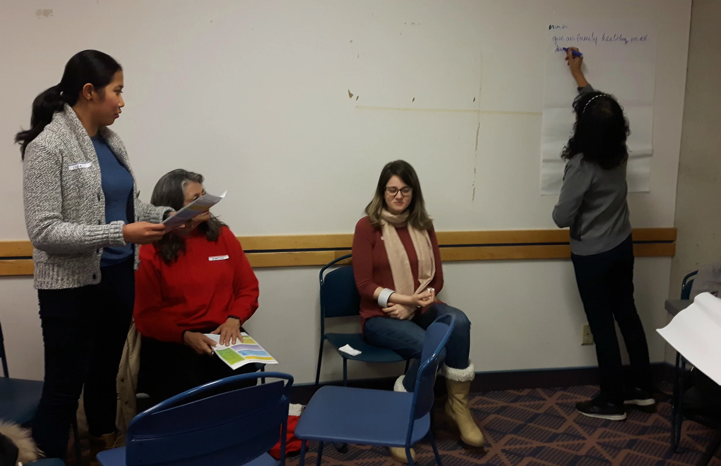 Participants share their feedback on updates to the Canada Food Guide