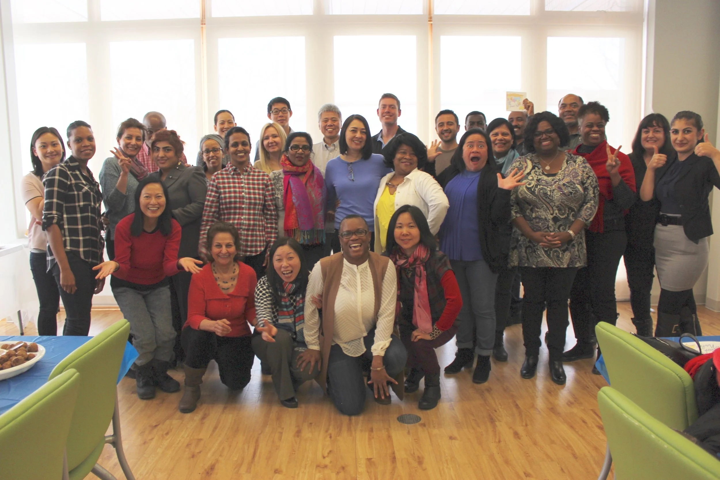 A group of NYCH volunteers