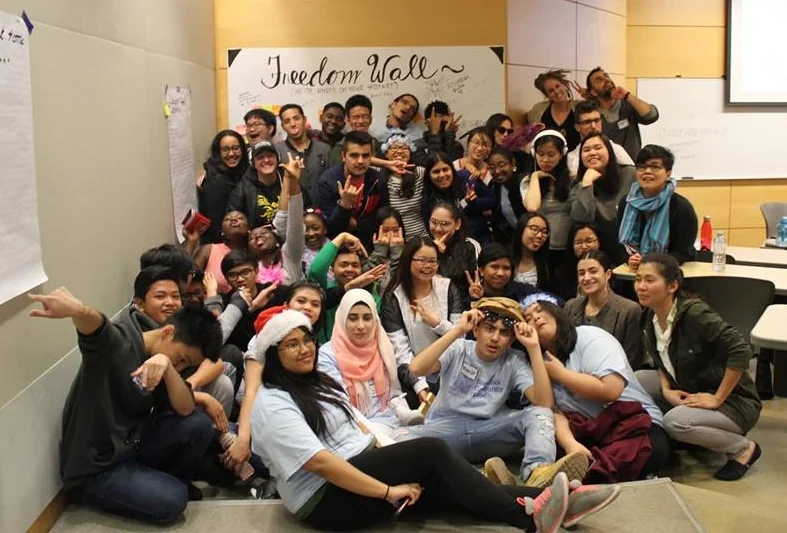 Group photo from the Seeds of Change Youth Summit in April 2017