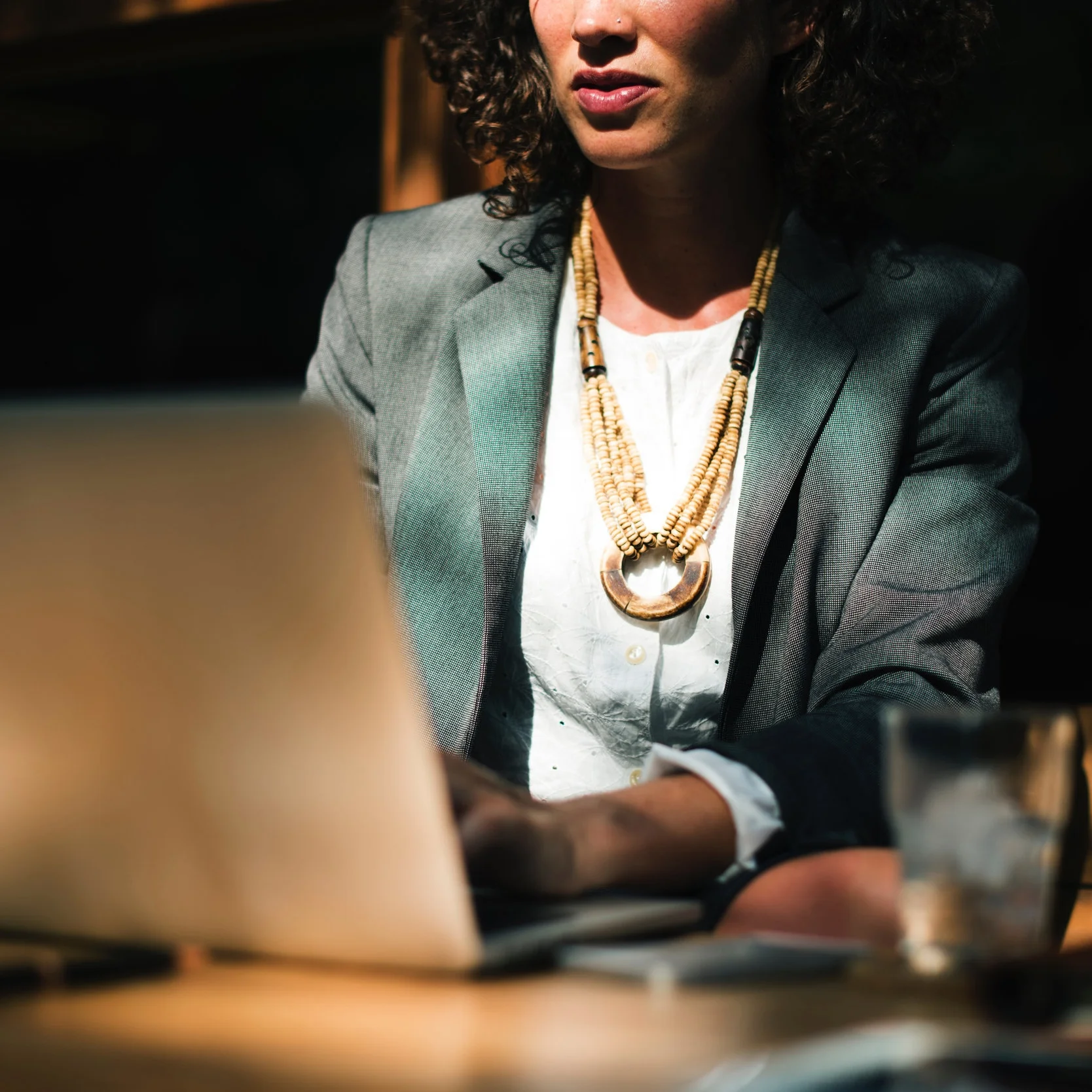woman working on laptop via unsplash.com