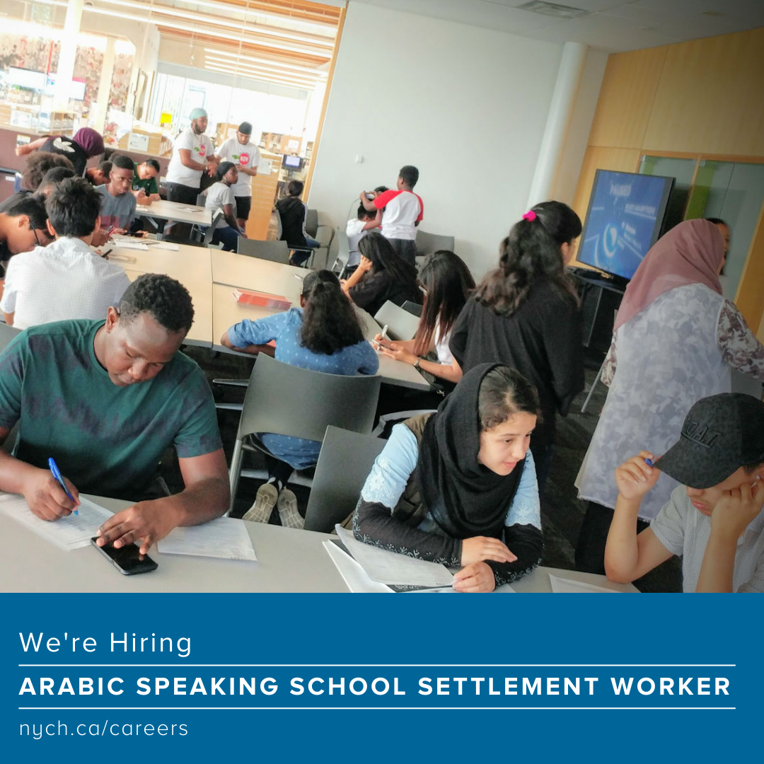 Hiring: Arabic Speaking School Settlement Worker