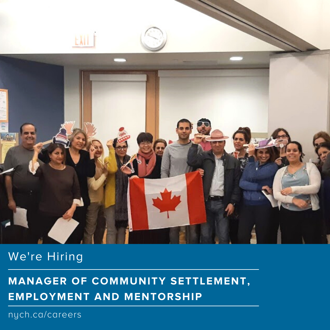 Hiring: Manager of Community Settlement, Employment & Mentorship