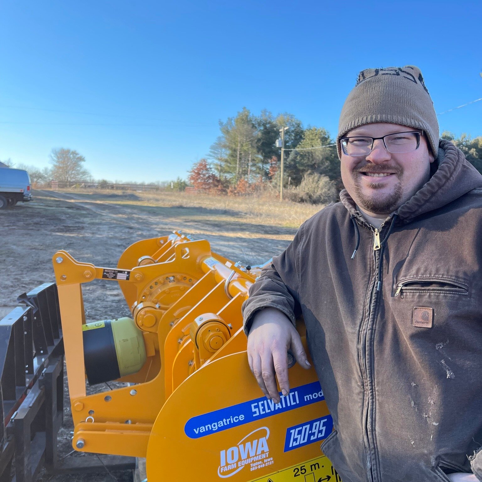 Happy Birthday to Justin! 

Farming isn't his day job, but you wouldn't know it.