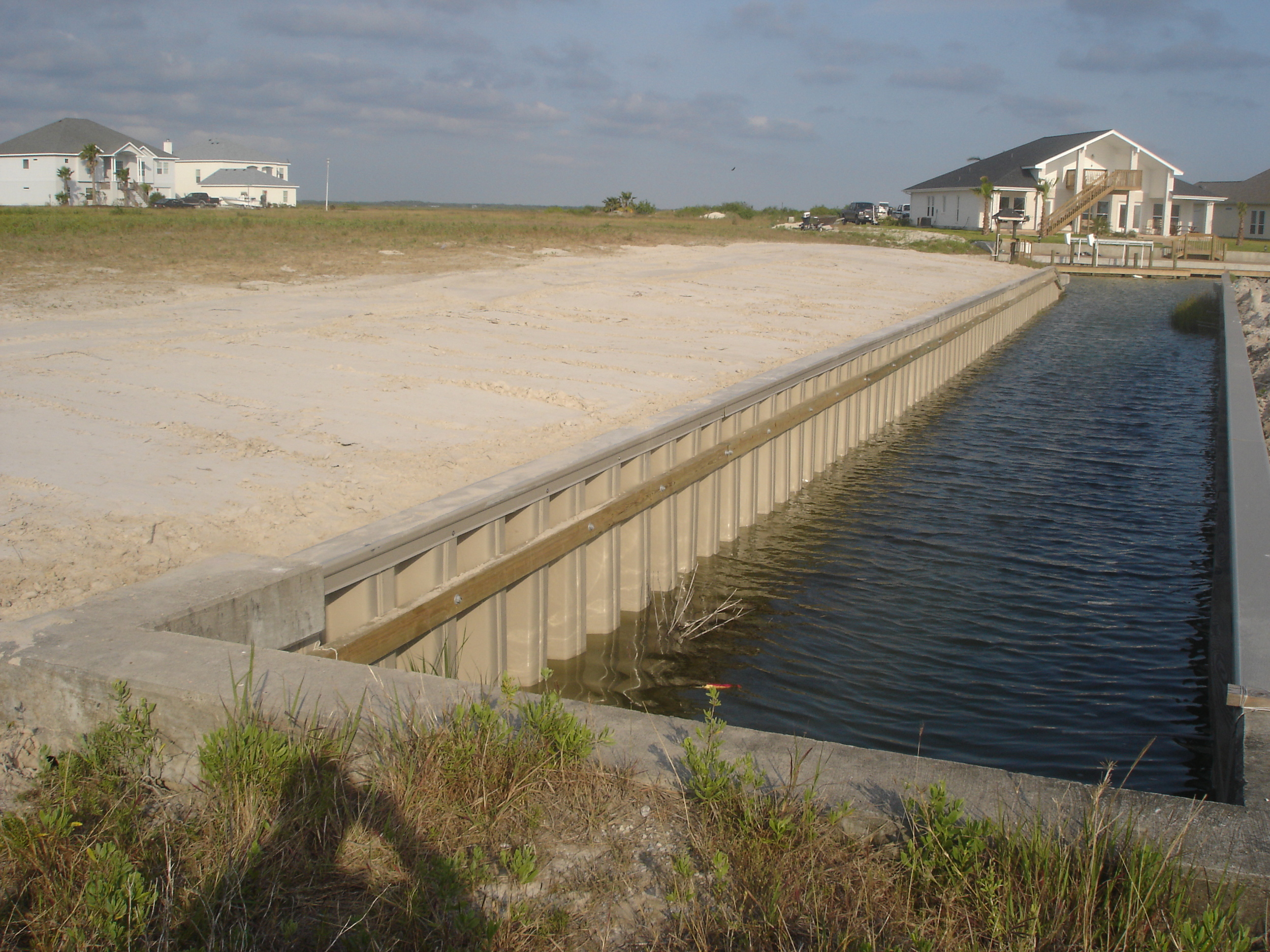 Rockport, Texas bulkhead