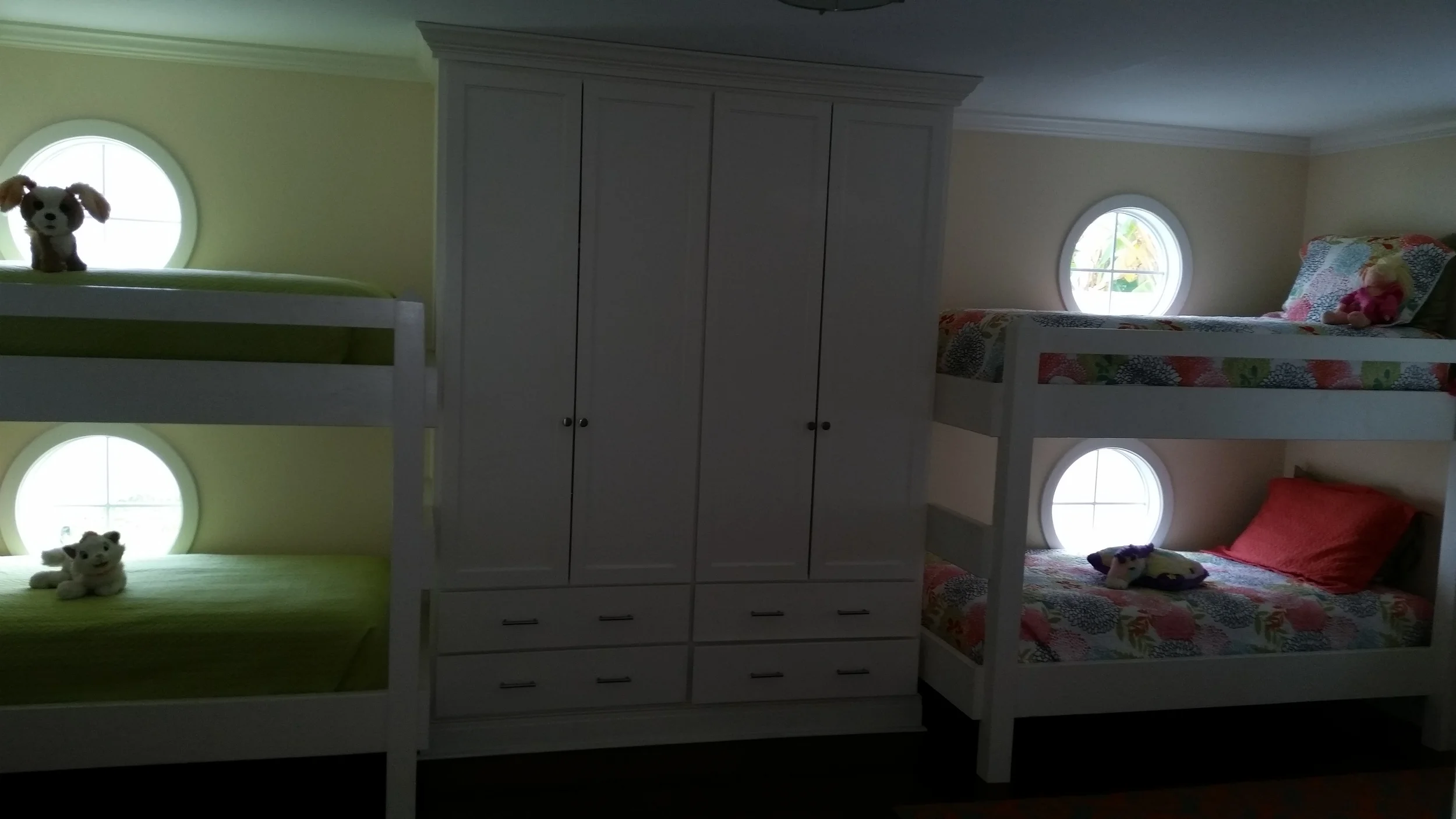 Custom Bunk Beds and Cabinets