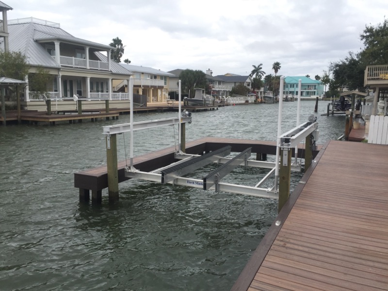 Boatlift & finger pier
