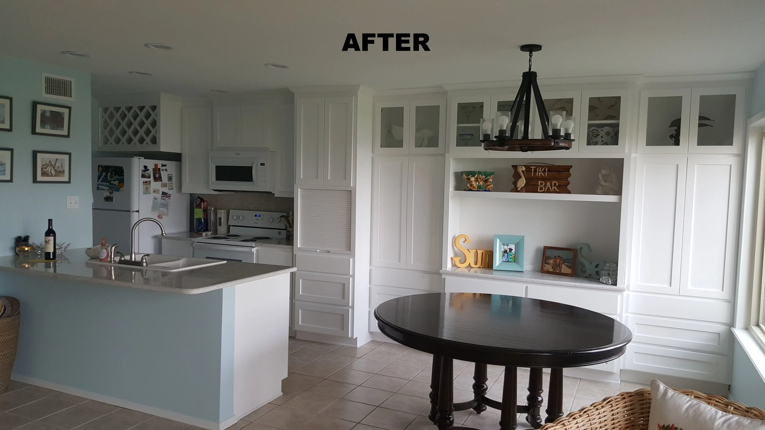 After Photo : Condo kitchen remodel