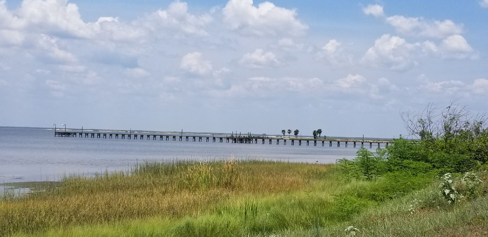 Copano Bays newest Pier.