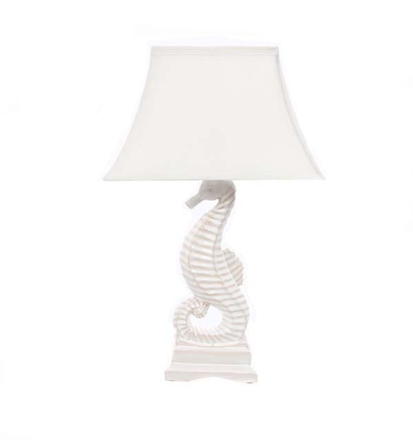 Ceramic Seahorse Lamp Hildreth S, White Seahorse Table Lamp